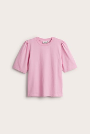 Kappahl | Topp med puffärm | Rosa