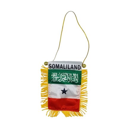 Somaliland hængende flag bil bakspejl med sugekop