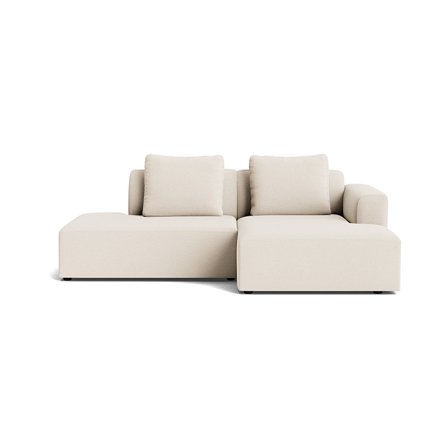 Como kleines Chaiselongue-Sofa, rechts | open end