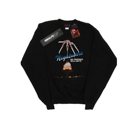 A Nightmare On Elm Street Herr Sweatshirt med italiensk filmaffisch