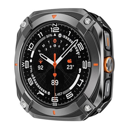 Samsung Galaxy Watch Ultra (47mm) Skal Cyber Style - Tarnish/Orange