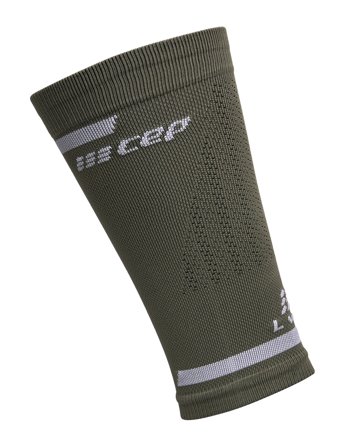 CEP Cep The Run Calf Sleeves, V4, Women - Khaki green - 39-44