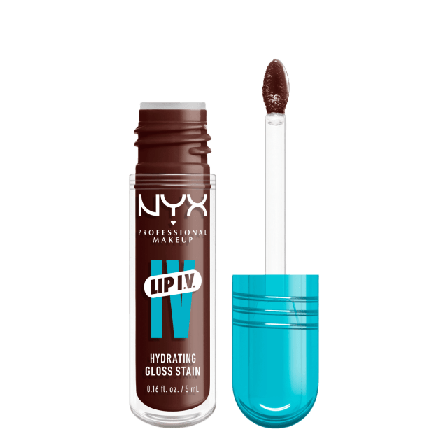 NYX Professional Makeup Lip I.V. Läppglans Unisex Brun 5 ML