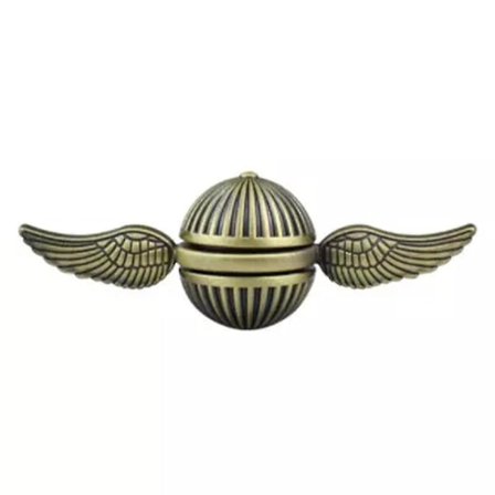 Kultainen Snitch Fidget Spinner Harry Potter Quidditch Metalli Teräs Stressi Ahdistuksen Lievitys Lelut Lapsille Aikuisten -ES