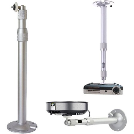 Projektor Tak Väggfäste 20-40Cm Projektor Hängare Väggfäste Roterbart Aluminiumlegering Takfäste