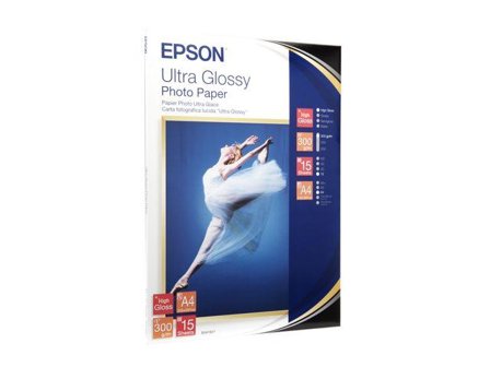 Epson Ultra Glossy Photo Paper - fotopapir - blank - 15 ark - A4