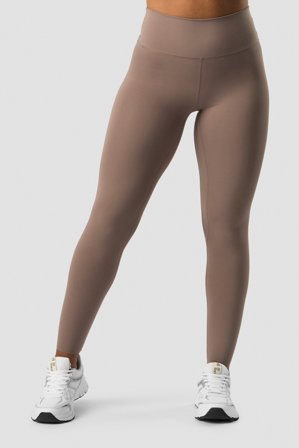 ICANIWILL - Nimble Tights Dusty Brown - Treningstights - Dame - ICIW