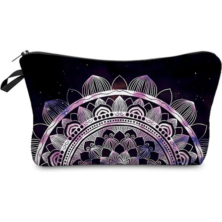 RYI-Liten Sminkeveske, Kosmetikkveske Håndveske Liten Pose Lommebok Etui Toalettartikler Organizer Oppbevaring