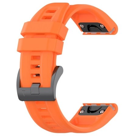 Klockarmband i silikon för Garmin-klocka - Orange