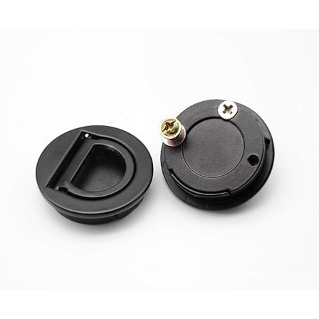 2 stk. Flush Luker, Båthåndtak med Installasjonssett,