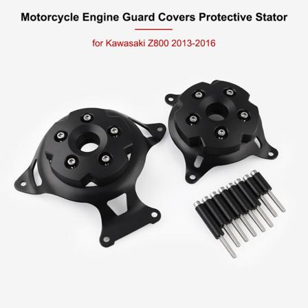 Til Kawasaki Z750 Z800 motorcykelmotor Stator Cover Guard Side Shield Protector