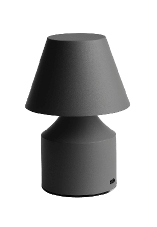 Unison NO CABLE colorful pot grafit uppladdningsbar Belysning Grå 110x163 mm