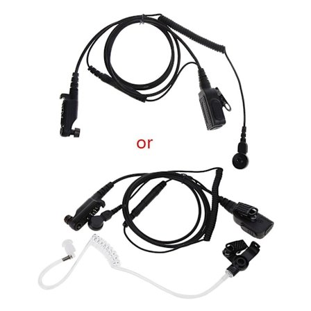 Akustinen putki-kuulokkeet Hytera Pd600 Pd602 Pd605 Pd662 Pd680 korjaukseen