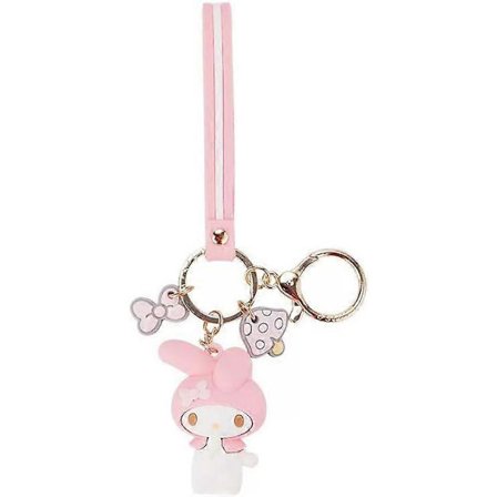 Söpö Kawaii-tarvike Anime Avaimenperä Suloinen Avaimenperä Avaimenperä Käsilaukku Autokoru - My melody