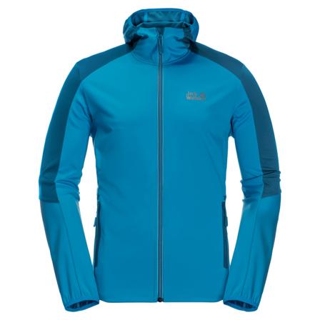 Jack Wolfskin Men's Go Hike Softshell (2021) Men unlined jacket Blue XXL