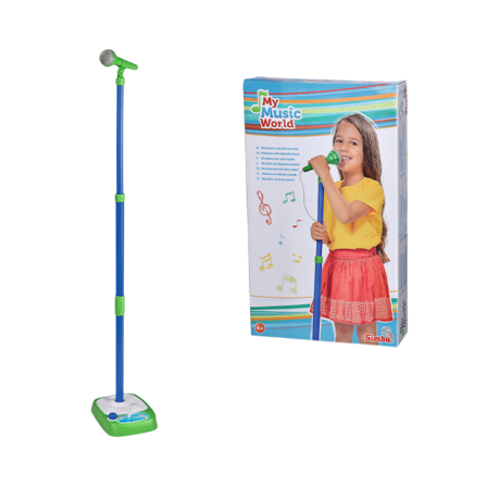 Simba Mikrofon med Stativ Utklädnad Unisex Flerfärgad ONESIZE