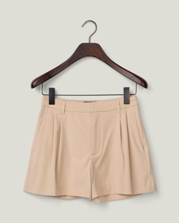 Lexington Klassisk skreddersydd shorts, lys beige