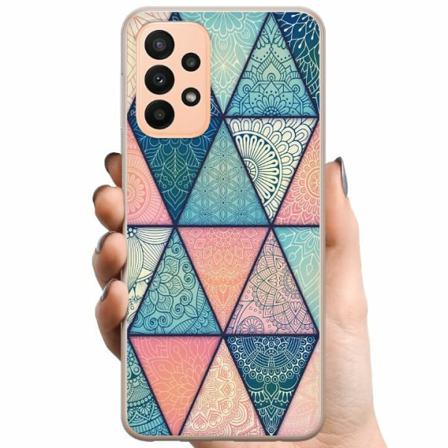 Samsung Galaxy A23 5g Tpu Mobilskal Mandala Triangles