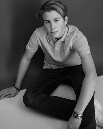 Lacoste CHEMISE COL BORD-COTES MA Grijs Polo-/rugbyshirts Jongens - Kids Brand Store