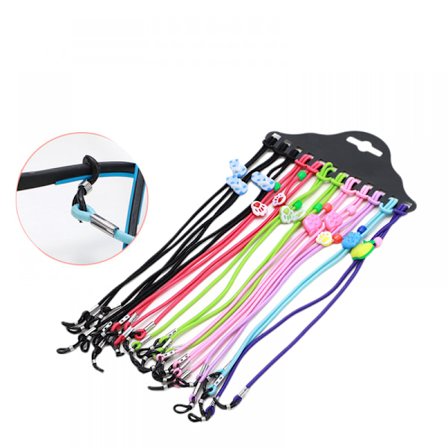 12 kappaletta silmälasien pidikehihnaa, aurinkolasien pidike