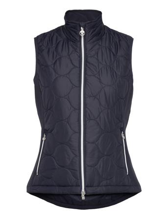 Bonnie Padded Vest Vests Padded Vests Blå Daily Sports