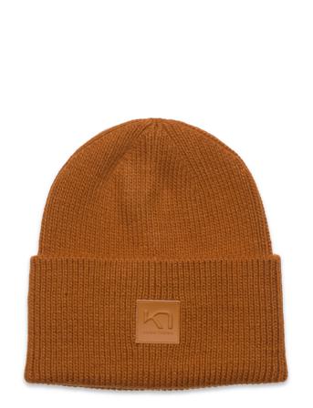 Kyte Beanie W Accessories Headwear Beanies Orange Kari Traa