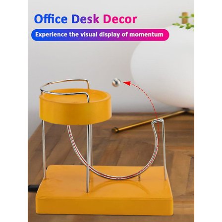 Kinetic Art Perpetual Motion Machine, Evighetsmaskin, Newtons Vitenskap Fysikk Gadgets