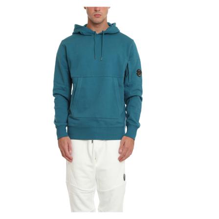 C.p. Company Diagonal Raised Fleece Hoodie Grøn, Herre