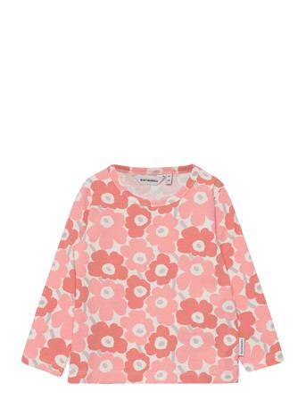 Ouli Unikko I T-shirts Long-sleeved T-shirts Korall Marimekko*Betinget Tilbud