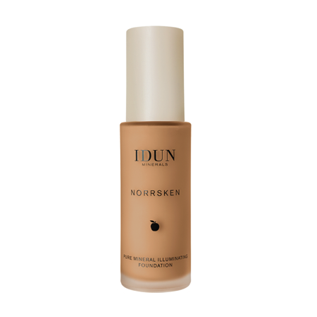 IDUN Minerals Norrsken Pure Mineral Illuminating Foundation, Embla, Medium/mørk, 30 ml