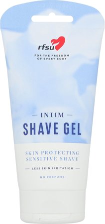 RFSU Intim Shave Gel 150 ml, Skincare, Hårfjerning, Barberskum & Gel