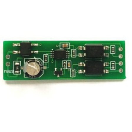 TTL til MBUS, Seriell port til MBUS Slave-modul, I stedet for TSS721A, Signal Isolering