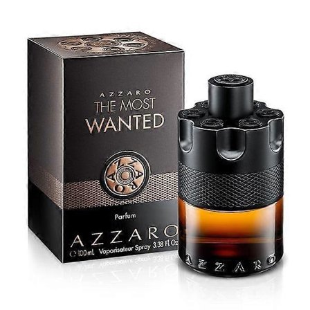 Azzaro The Most Wanted 100 ml PARFUM EDP Spray til mænd Naturlig BRA