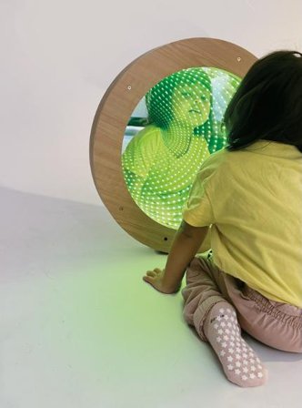 MYPAUZE Evighetsspegel 50 cm diameter - Lyreco - Skola och förskola - Klassrummet / Lära - Sensoriska produkter