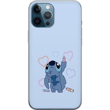 Apple iPhone 12 Pro Max Gennemsigtig cover Stitch Hjerter