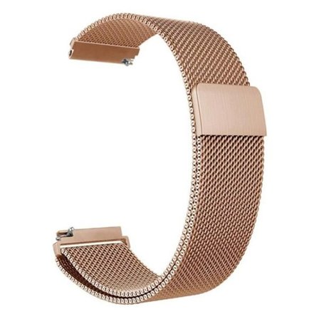 Garmin Lily 2 Milanese Stainless Steel Watch Band - Rose Gold