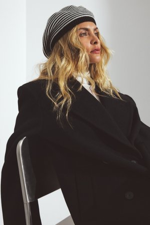 NA-KD Béret - Chapeaux et casquettes - Stripe - One Size