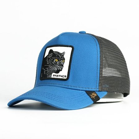 Black Panther Mesh Keps Baseball Keps Trucker Keps Färg Blå/G