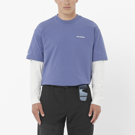 Salomon - Premières couches hauts Vêtements Wild Rays Ss Tee M