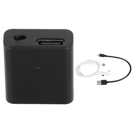 Pieni ääninauhuri, ääniaktivoitu HD-kohinanvaimennus, kannettava digitaalinen äänityslaite MP3-toistolla haastatteluun, 16 Gt