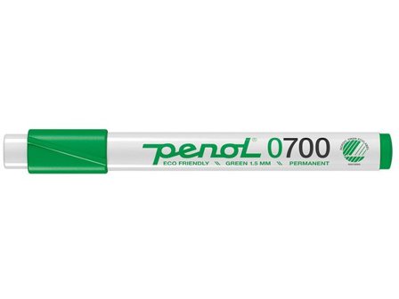 PENOL Märkpenna 0-700 perm 1,5mm grön - Lyreco - Kontorsmaterial - Pennor - Märkpennor - Rund spets
