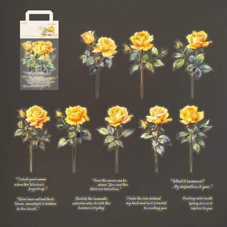 30 st Blomklistermärke Brevpappersklistermärke B B