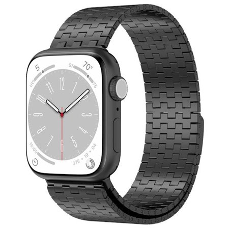 Magnetiskt Metallarmband Apple Watch 38/40/41 mm Svart