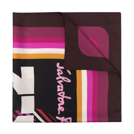 Salvatore Ferragamo - Sjalar - Lila - Dam - Storlek: One Size, Dam, Storlek: ONE SIZE