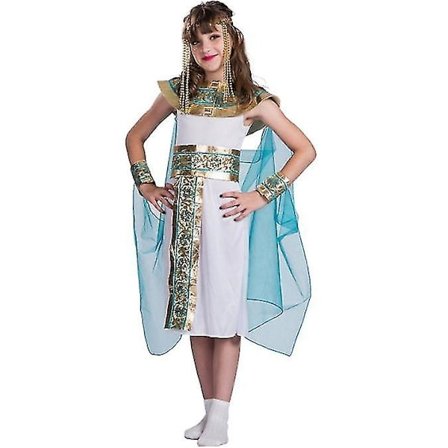 Egypten Nilen Farao Cleopatra Kostume Til Kvinder Halloween Nytår Fest Fancy Kjole S