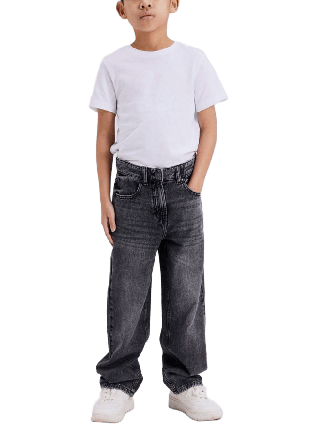 Name It Ryan Straight Jeans 3418 Byxor Herr Grå 164