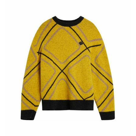 J.Lindeberg, Round-neck Knitwear Geel, Dames, Maat:S