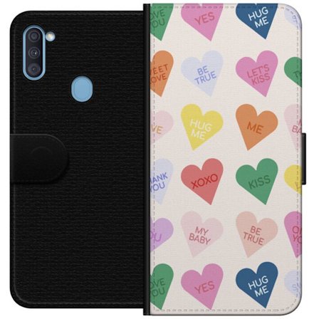 Yhteensopiva Lompakkokotelo Samsung Samsung Galaxy A11 Karkkisydämet