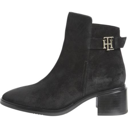 Tommy Hilfiger RU M Logo Sort, Dame Stiletter, Størrelse: 40 EU