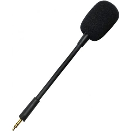 Löstagbara mikrofoner kompatibla med Razer Barracuda X trådlösa headset med skumskydd